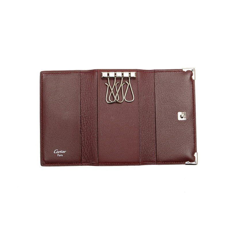 Cartier Must Line 4 Key Case Leather