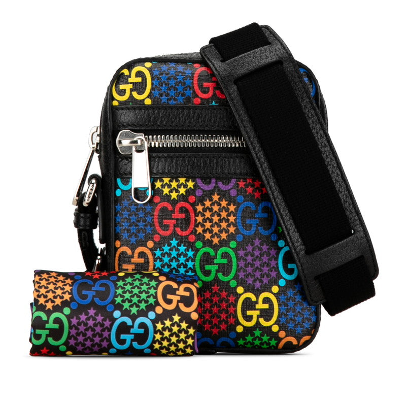 Gucci GG Psychedelic PVC Leather Shoulder Bag 598103