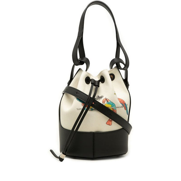 Loewe Anagram Balloon Bag Leather Shoulder Bag