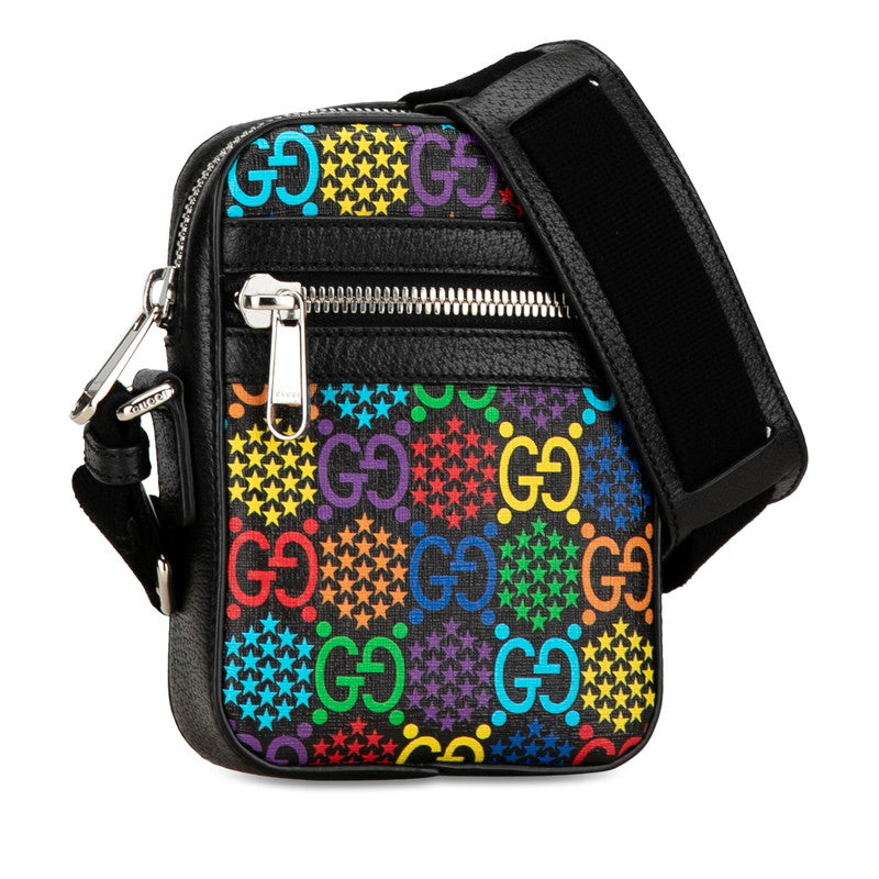 Gucci GG Psychedelic PVC Leather Shoulder Bag 598103