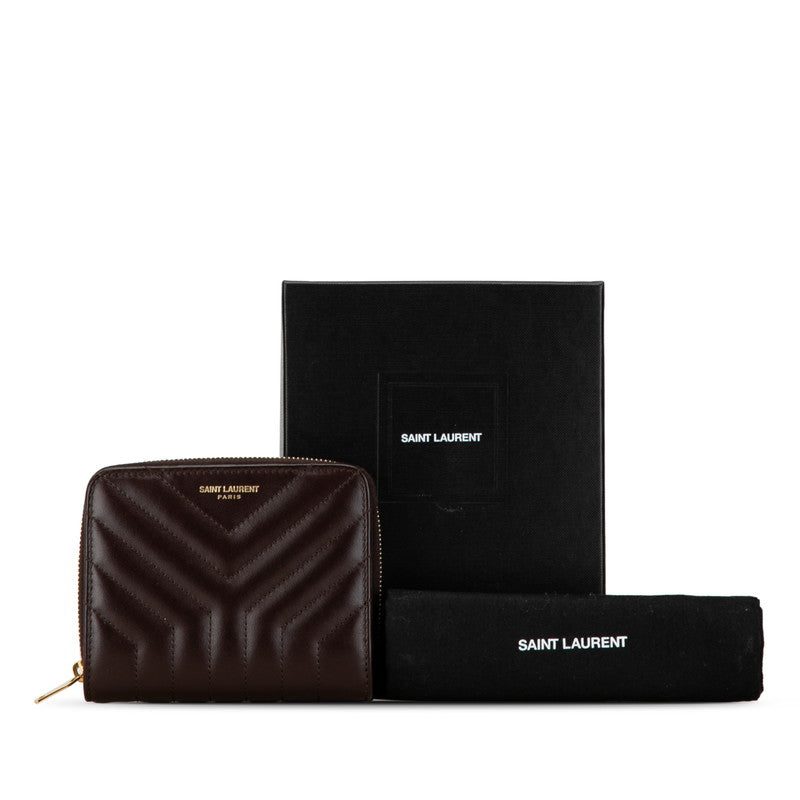 Yves Saint Laurent Quilted Leather Bifold Wallet 668323