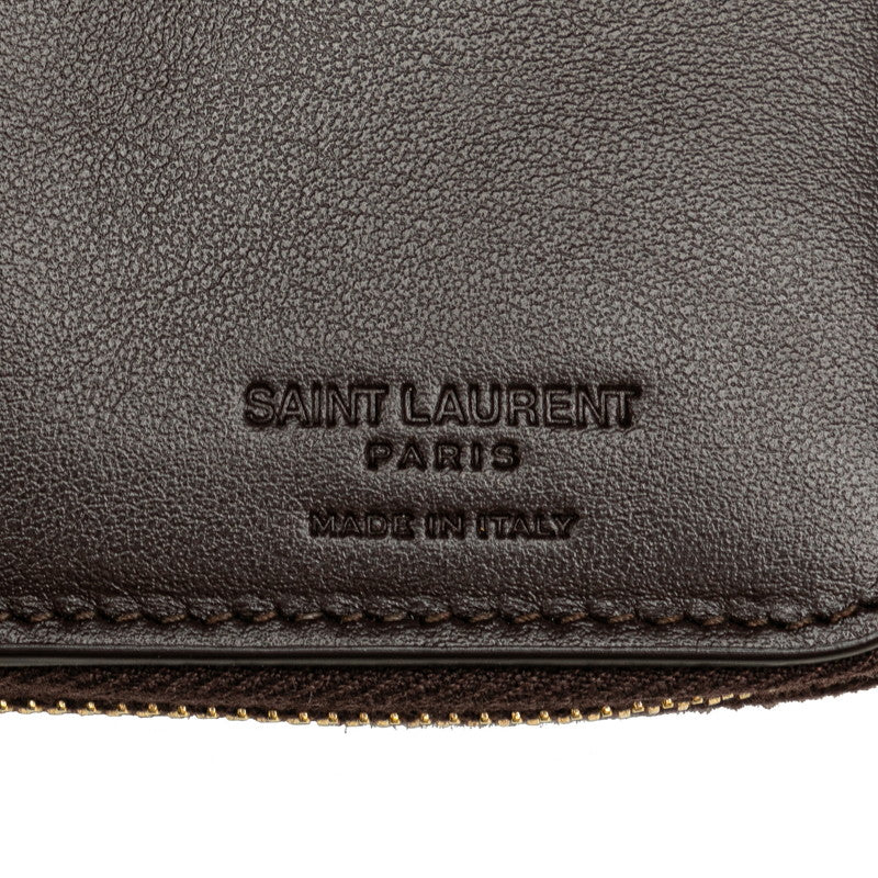 Yves Saint Laurent Quilted Leather Bifold Wallet 668323