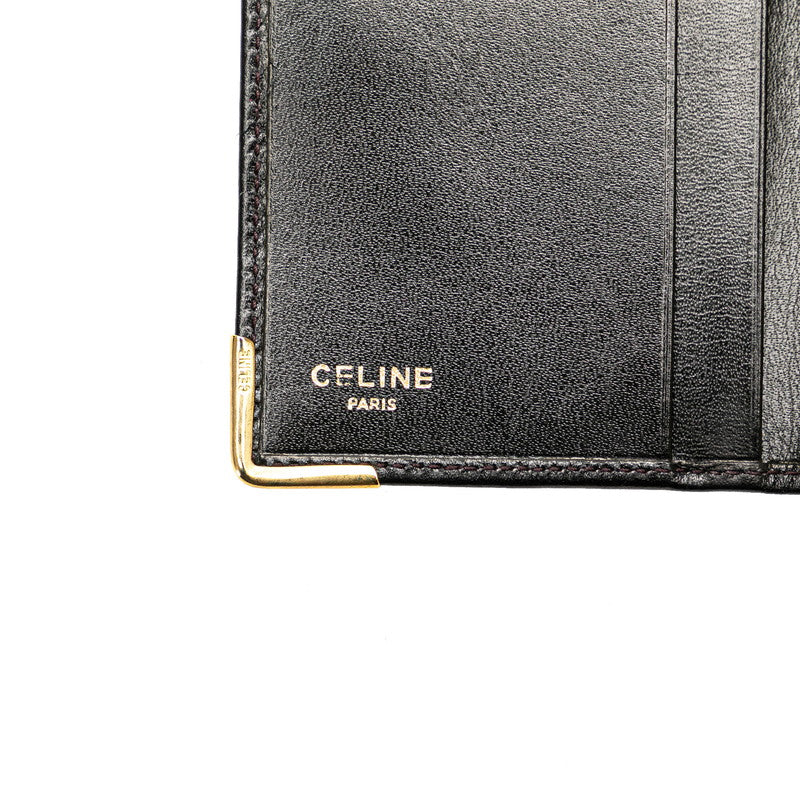 Celine Leather Card Case Black in Great Condition