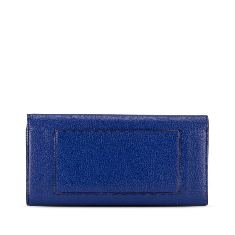 Celine Large Flap Multifunction Leather Wallet