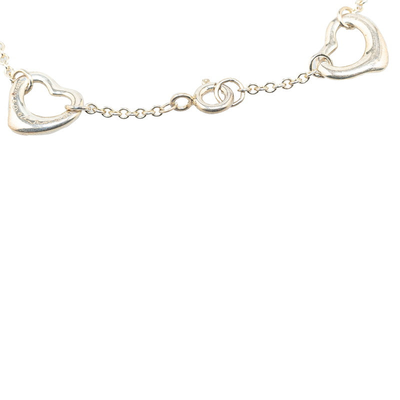 Tiffany & Co Elsa Peretti Open Heart Bracelet Silver