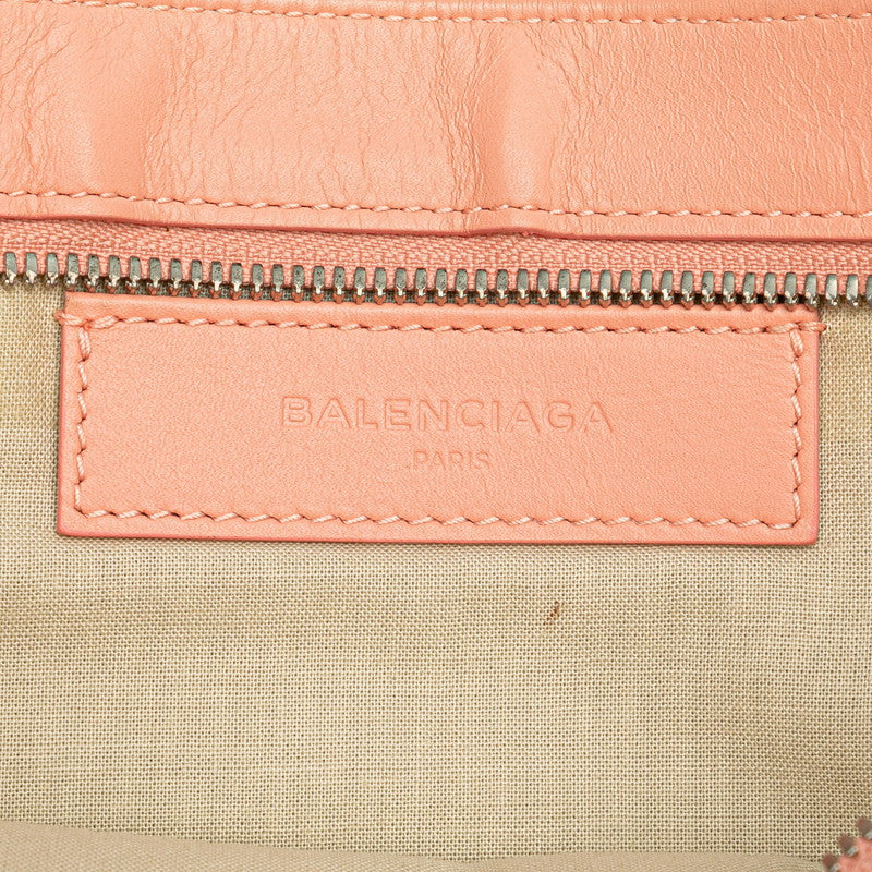 Balenciaga Canvas Leather Clutch Bag 410119