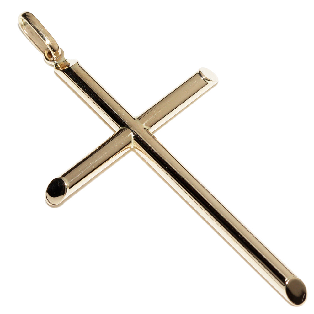 K18YG Cross Pendant Top