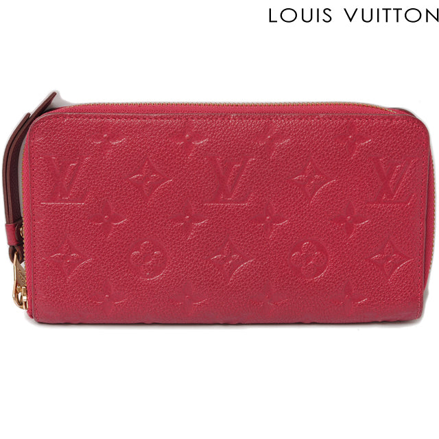 Louis Vuitton Monogram Empreinte Leather Long Wallet M60488