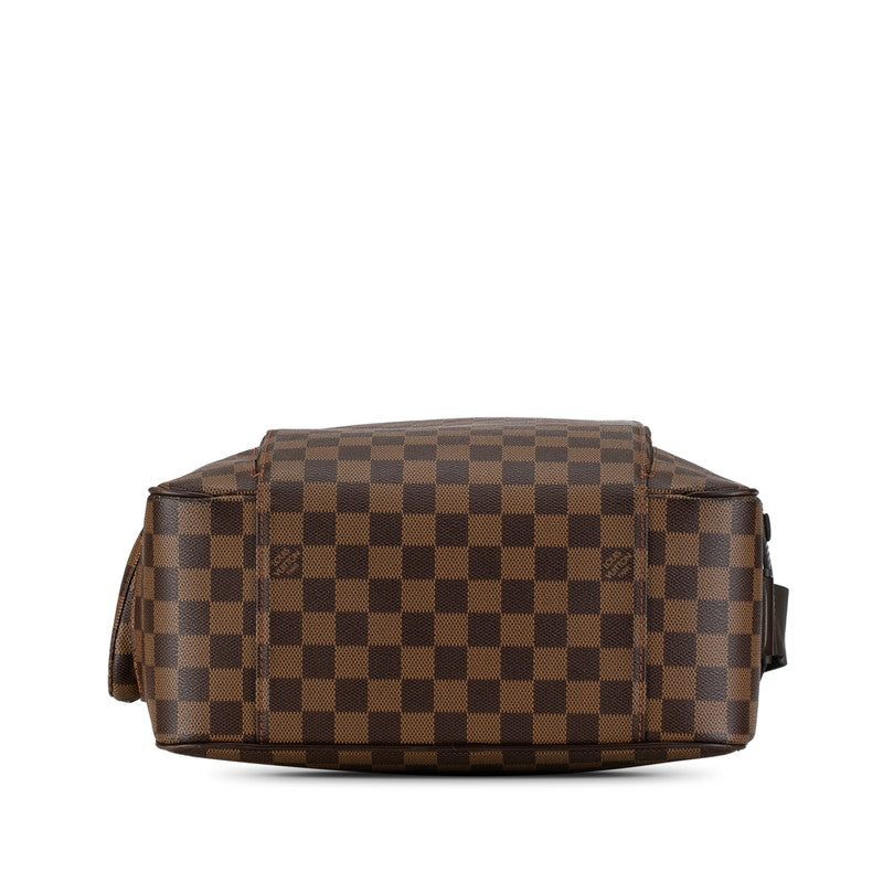 Louis Vuitton Damier Olaf GM Shoulder Bag N41440 Brown PVC Leather in Very Good Condition