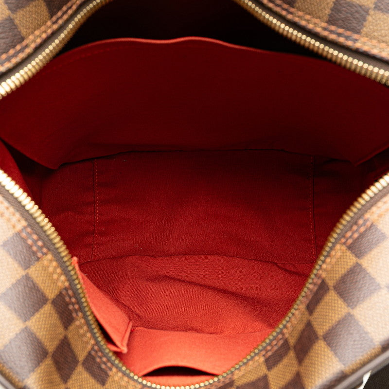 Louis Vuitton Damier Olaf GM Shoulder Bag N41440 Brown PVC Leather in Very Good Condition