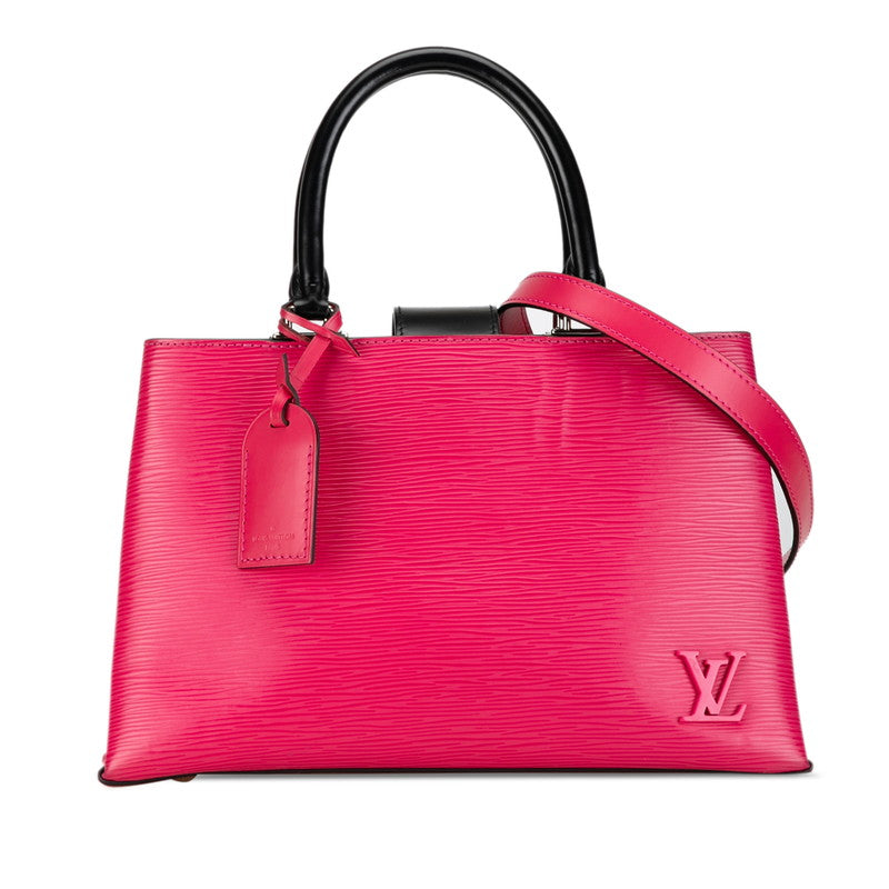 Louis Vuitton Leather Cleber Handbag M51347