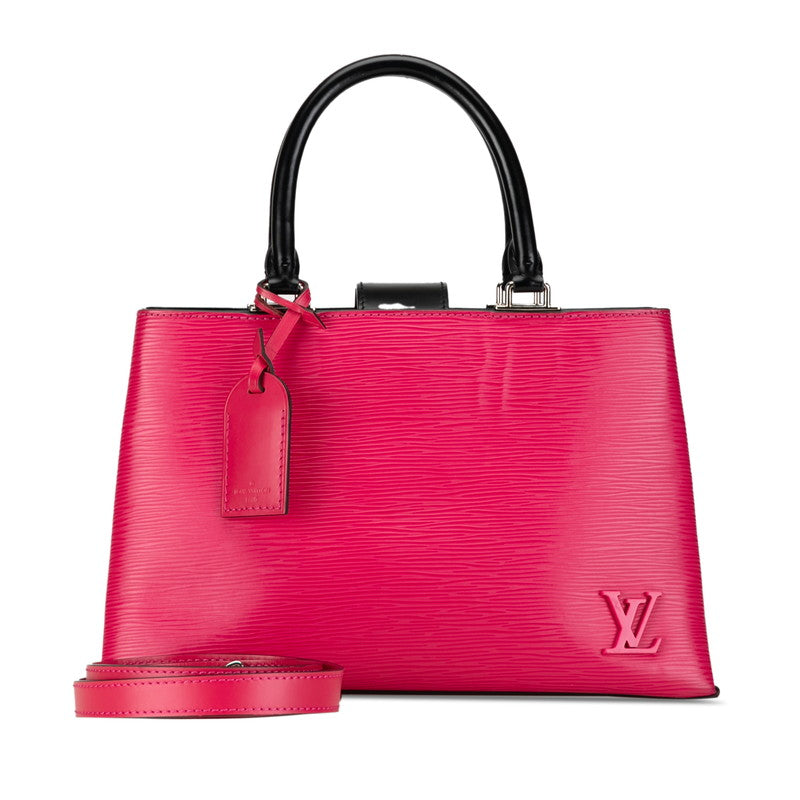 Louis Vuitton Leather Cleber Handbag M51347