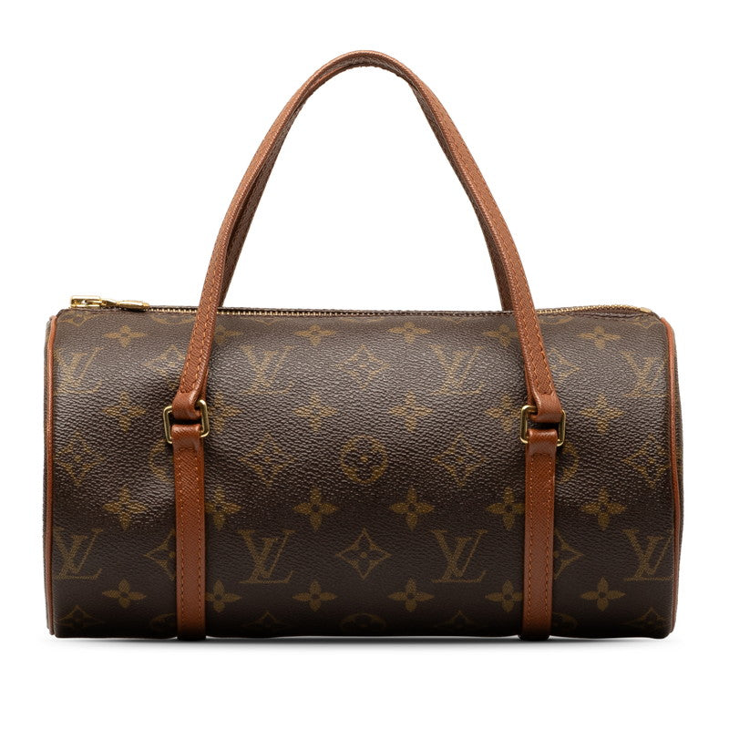 Louis Vuitton Monogram Papillon 26 Handbag M51386 Brown PVC Leather in Very Good Condition