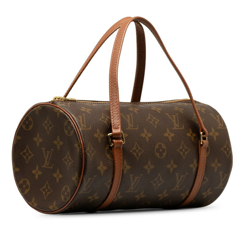 Louis Vuitton Monogram Papillon 26 Handbag M51386 Brown PVC Leather in Very Good Condition