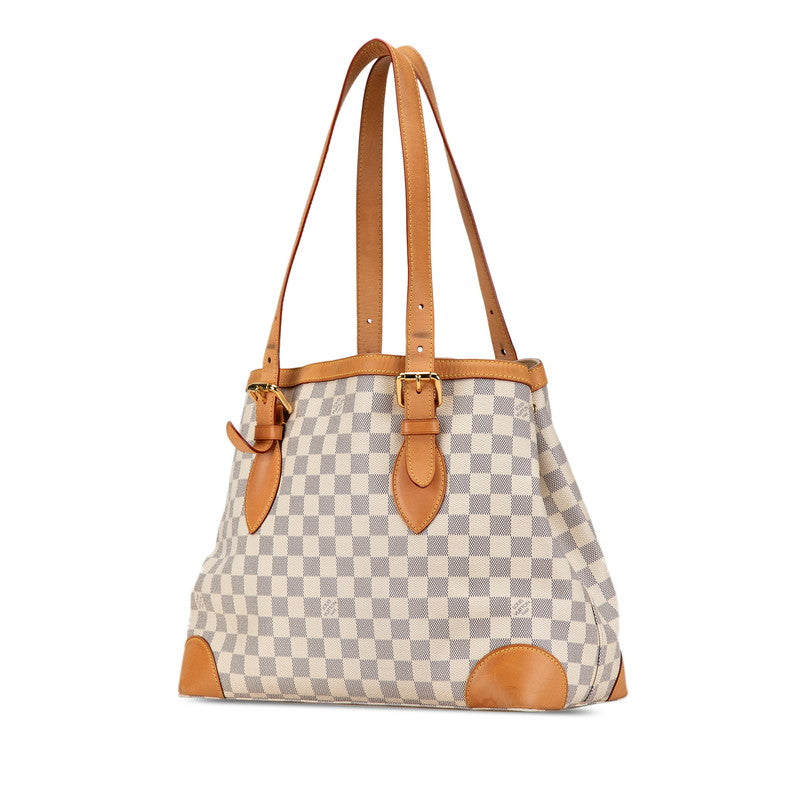 Louis Vuitton Damier Azur Hampstead MM Tote Bag