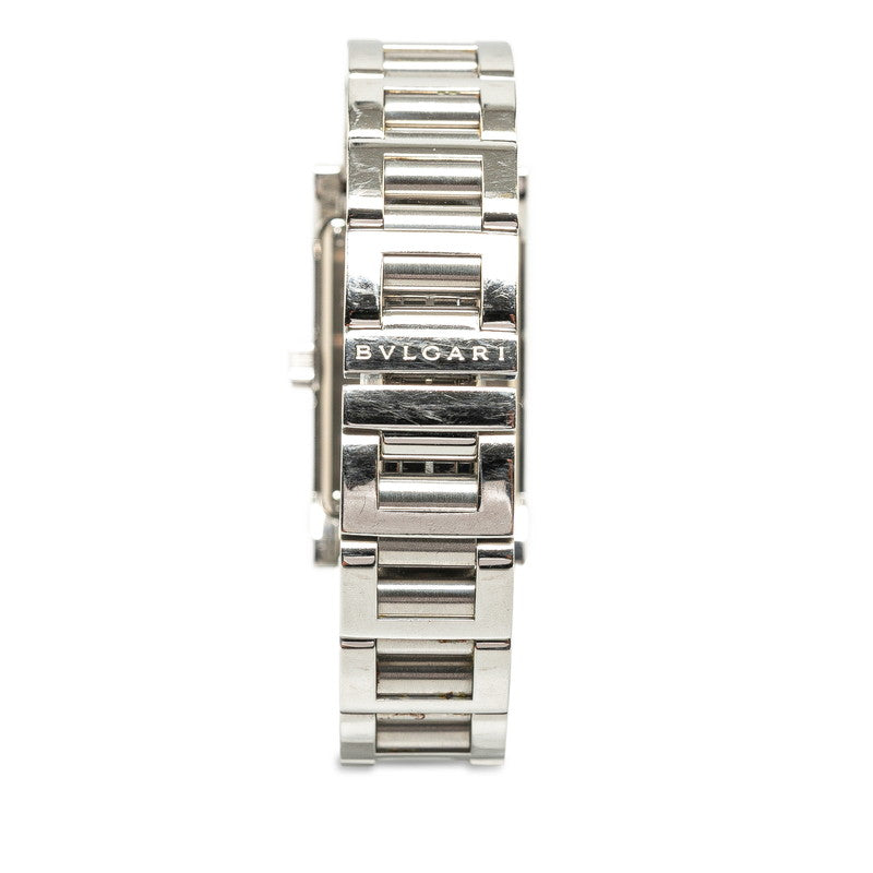 Bvlgari Rettangolo Quartz Stainless Steel Watch RT39S