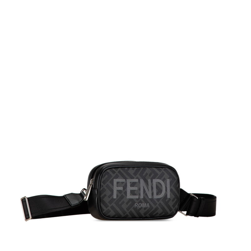 Fendi PVC Leather Small Camera Shoulder Bag 7M0285 in Great Condition