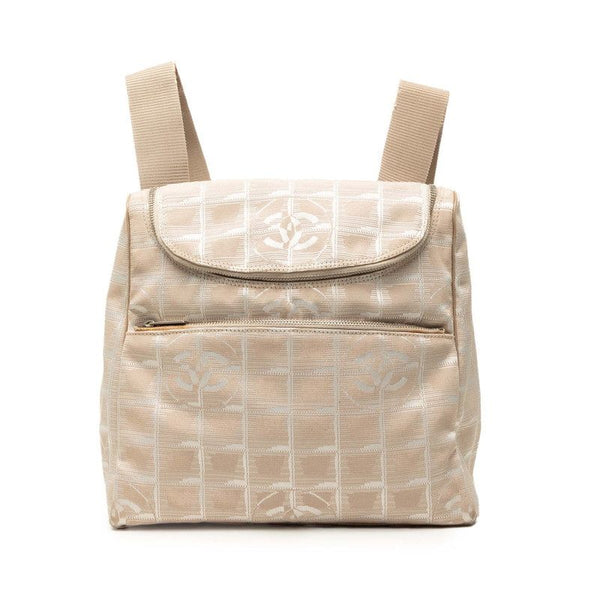 Chanel New Travel Line Nylon Jacquard Backpack
