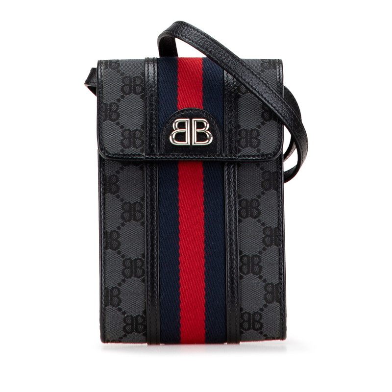 Gucci The Hacker Project Canvas Leather Shoulder Bag Limited