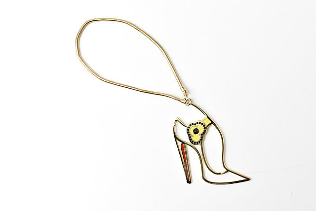 Christian Louboutin Heel Motif Key Ring/Key Holder/Charm Red/Gold