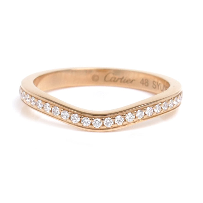 Cartier K18PG Diamond Ring B4098749