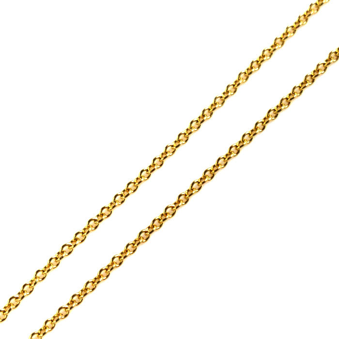 Tiffany & Co Yellow Gold Platinum Diamond Necklace