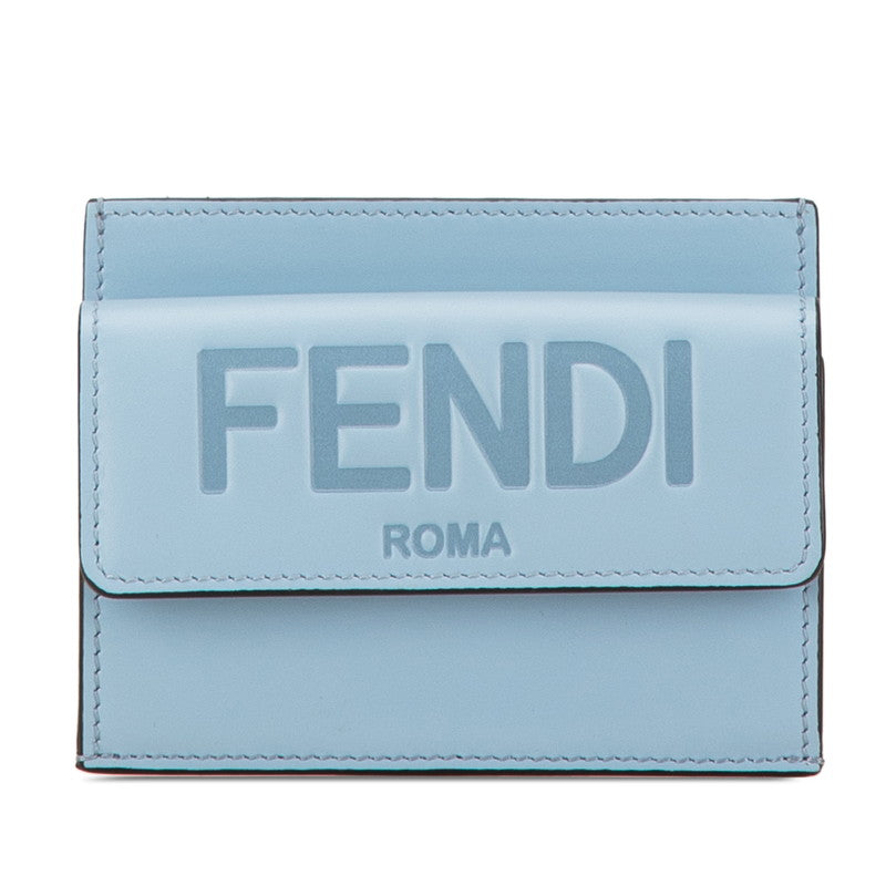 Fendi Leather Logo ROMA Card Case 8M0423