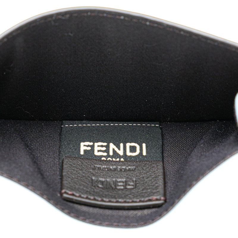 Fendi Leather Logo ROMA Card Case 8M0423