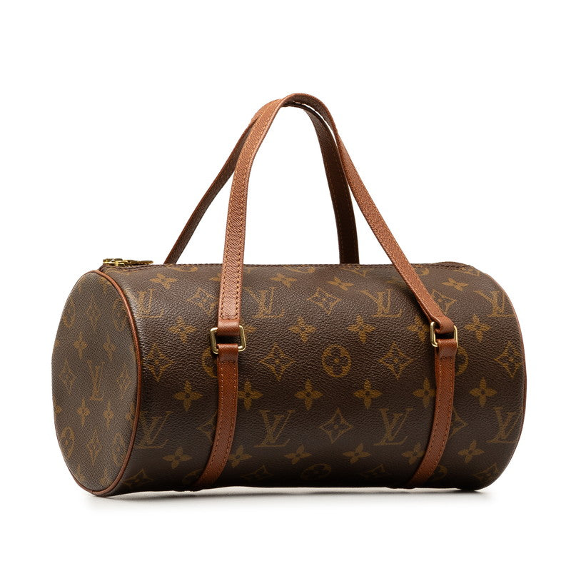 Louis Vuitton Monogram Papillon 26 Handbag M51366 Brown PVC Leather in Very Good Condition