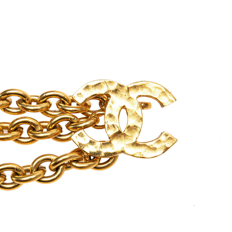 Chanel Double Coco Mark Chain Belt Gold