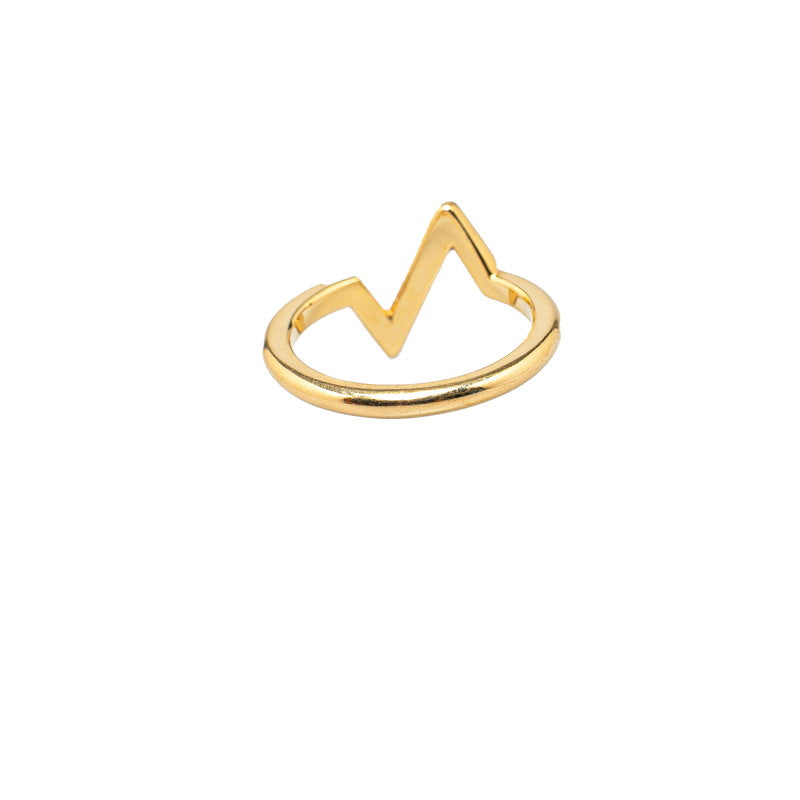 Louis Vuitton LV Volt Upside Down Ring K18YG #54 in Great Condition