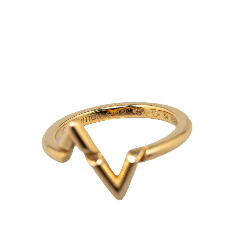 Louis Vuitton LV Volt Upside Down Ring K18YG #54 in Great Condition