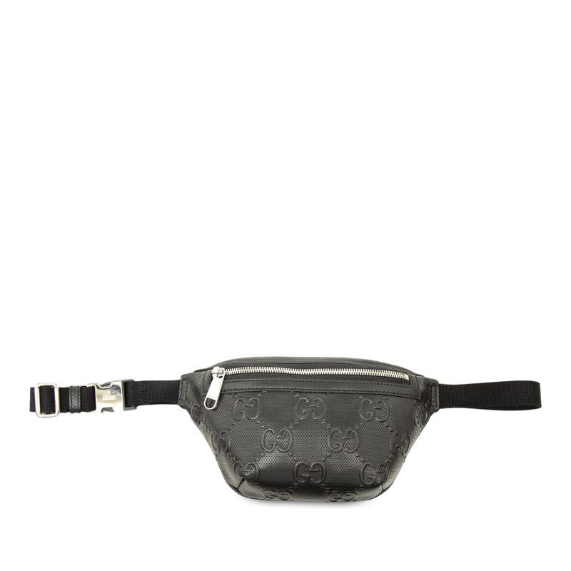 Gucci GG Embossed Leather Waist Bag