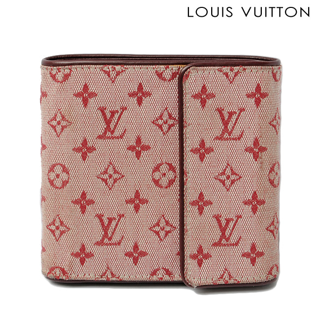 Louis Vuitton Canvas Calfskin Bifold Wallet M92241