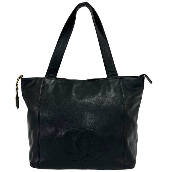 Chanel Caviar Leather Tote Bag