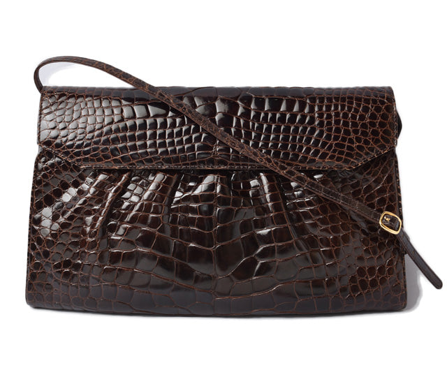 Gucci Crocodile Leather Clutch Bag/Pouch