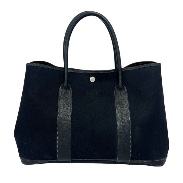 Hermes Garden Party PM Toile Officier Negonda Tote Bag