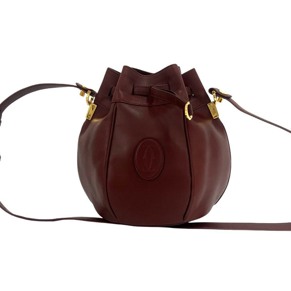 Cartier Must Line Leather Shoulder Bag