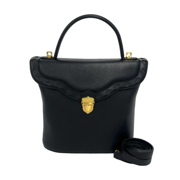 Yves Saint Laurent Leather 2way Shoulder Bag