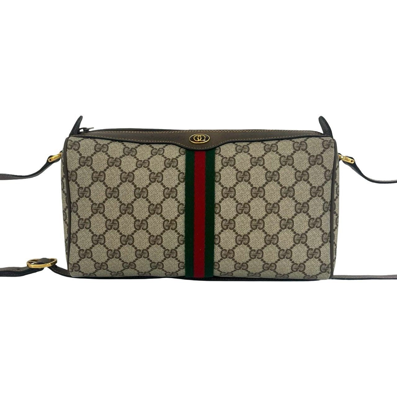 Gucci GG Pattern PVC Leather Shoulder Bag