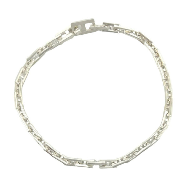 Hermes Hercules MM Silver Bracelet