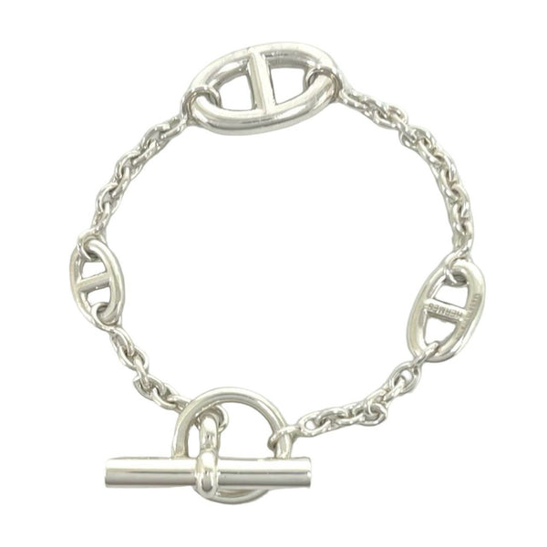 Hermes Farandole LG 925 Silver Bracelet