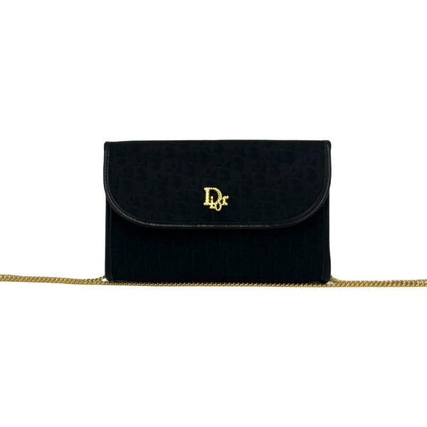Christian Dior Trotter Canvas Leather 2way Shoulder Bag