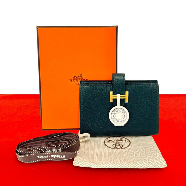 Hermes Bearn Chevre Mysore Card Case