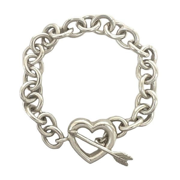 TIFFANY&Co. Heart Arrow Silver Bracelet
