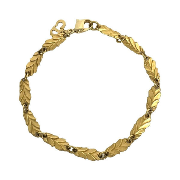 Christian Dior Leaf Bracelet
