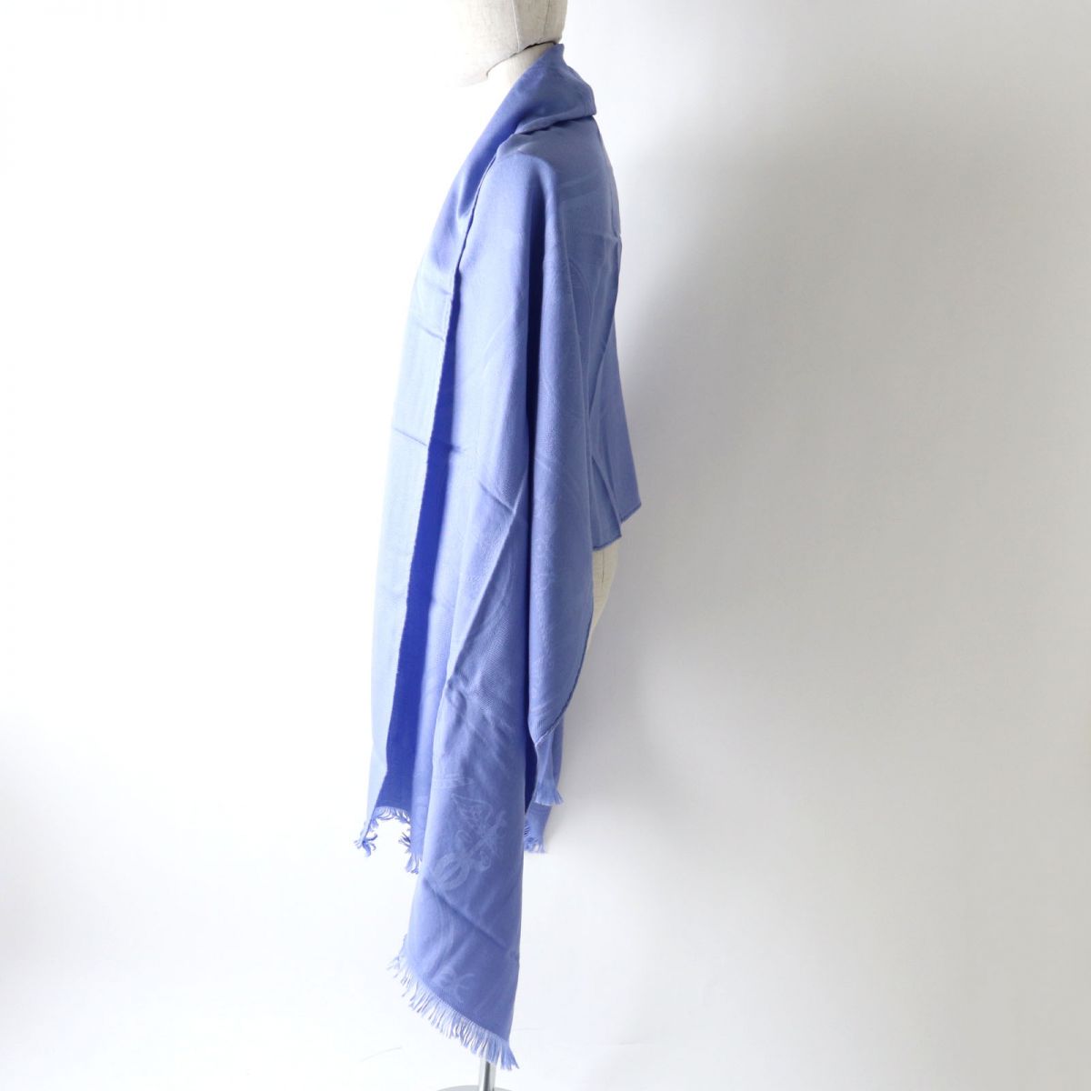 Hermes Etoile New Libris Silk Cashmere Shawl