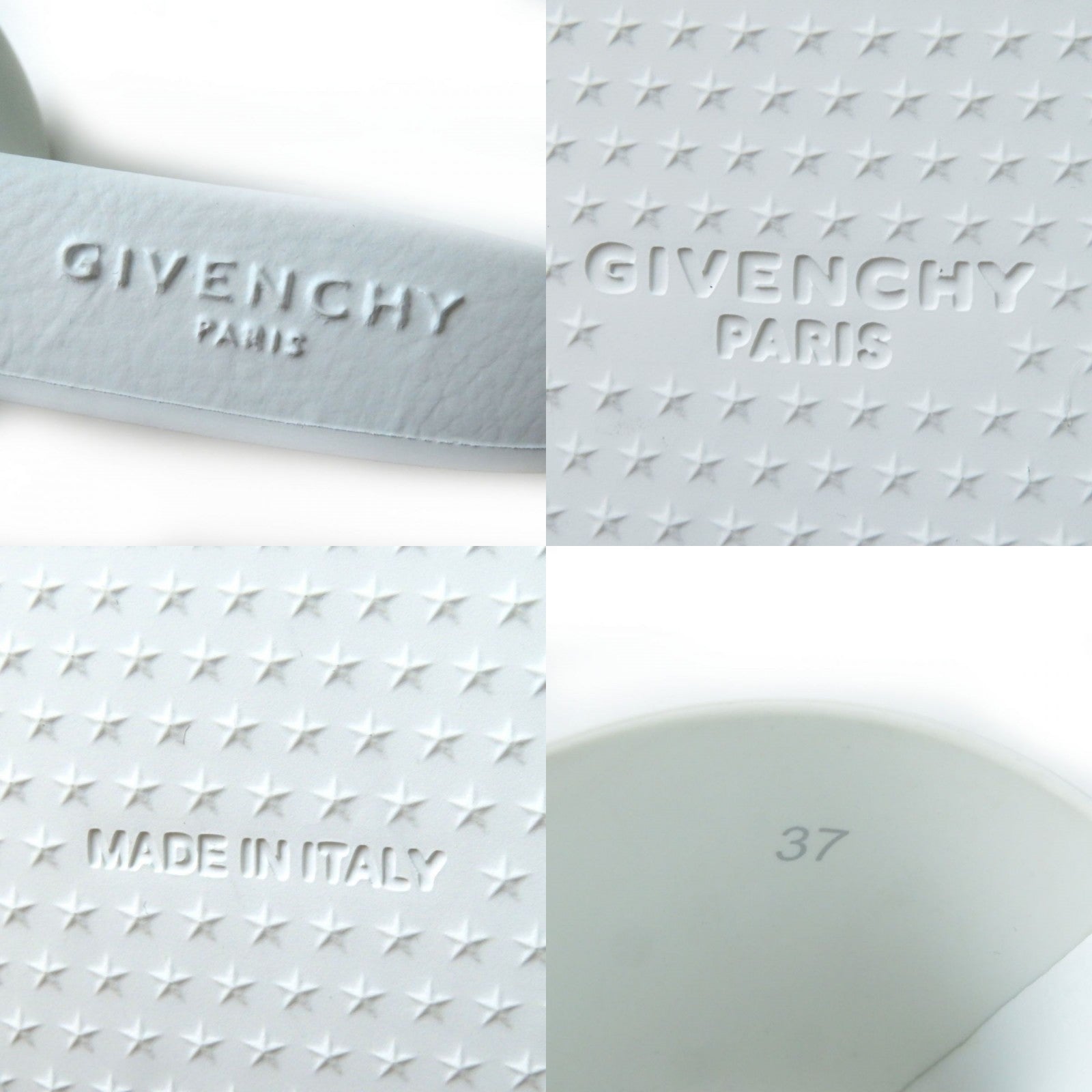 Givenchy Women's Logo Slide Sandals Off-White