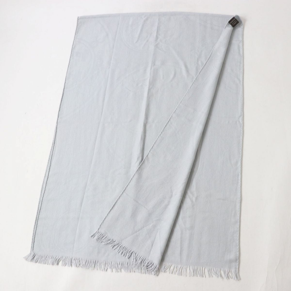 Hermes New Libris Stole/Shawl Cashmere Silk