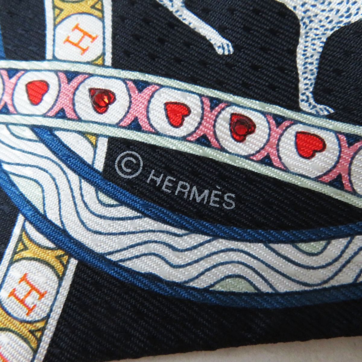 Hermes Twilly Scarf 100% Silk Multicolor